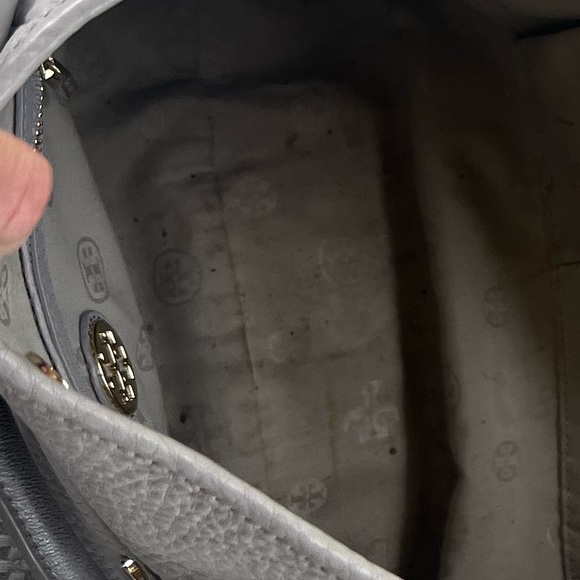 Tory Burch leather grey tote - Picture 9 of 9